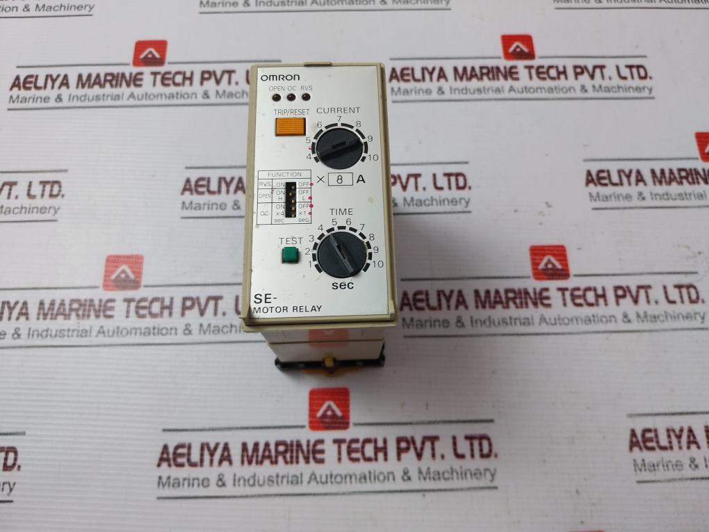 Omron Se Motor Protective Relay 1-10 Sec, 120Vac 50/60Hz