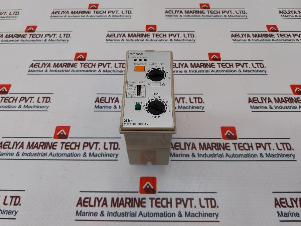 Omron Se Motor Relay 1-10 Sec 50/60Hz