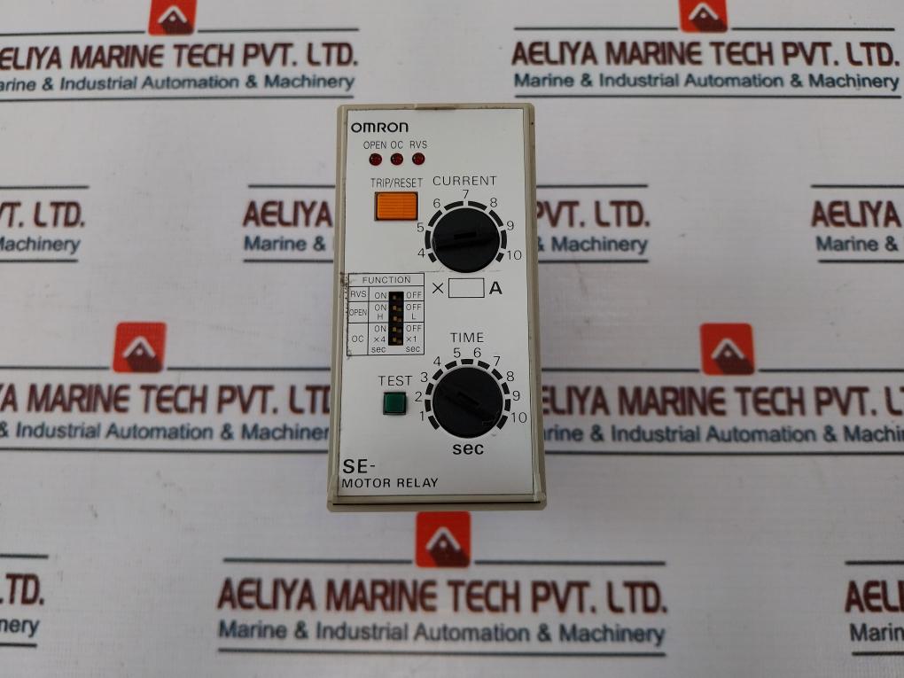 Omron Se Motor Relay 1-10 Sec 50/60Hz
