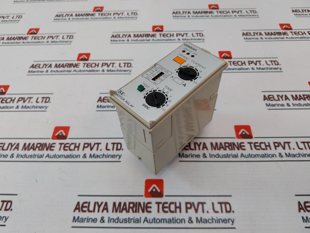 Omron Se Motor Relay 1-10 Sec 50/60Hz