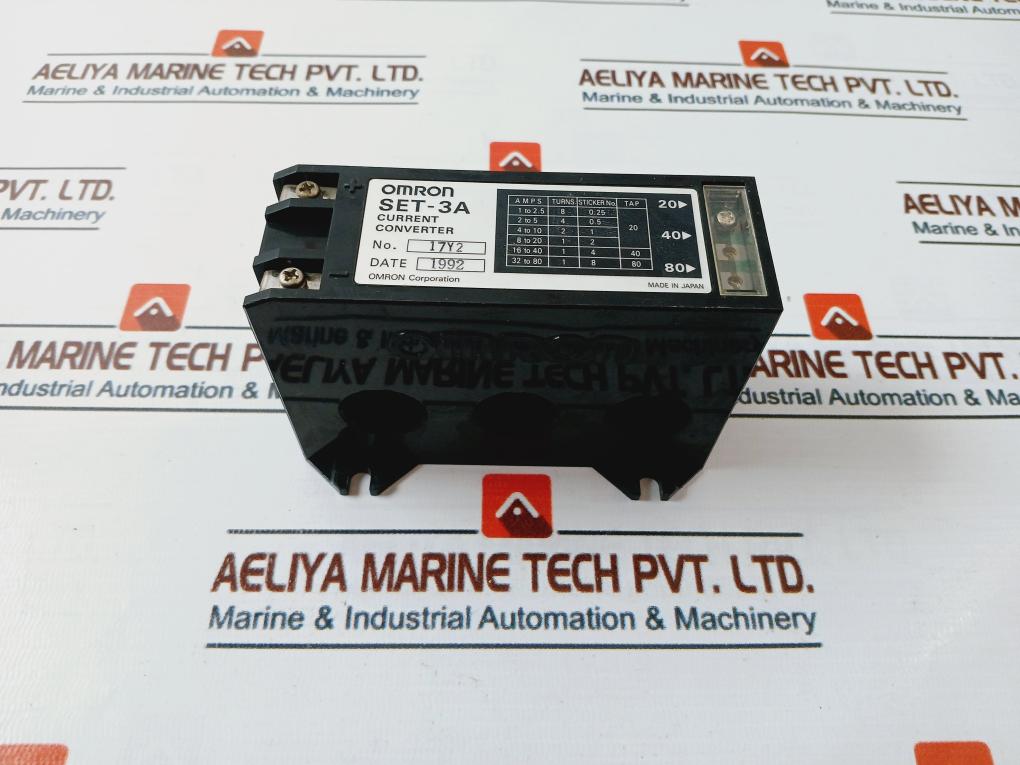 Omron Set-3A Current Converter 17Y2