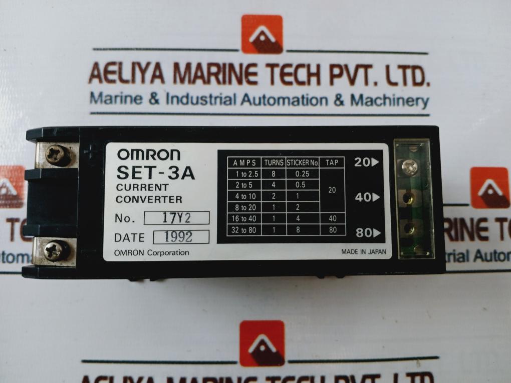 Omron Set-3A Current Converter 17Y2