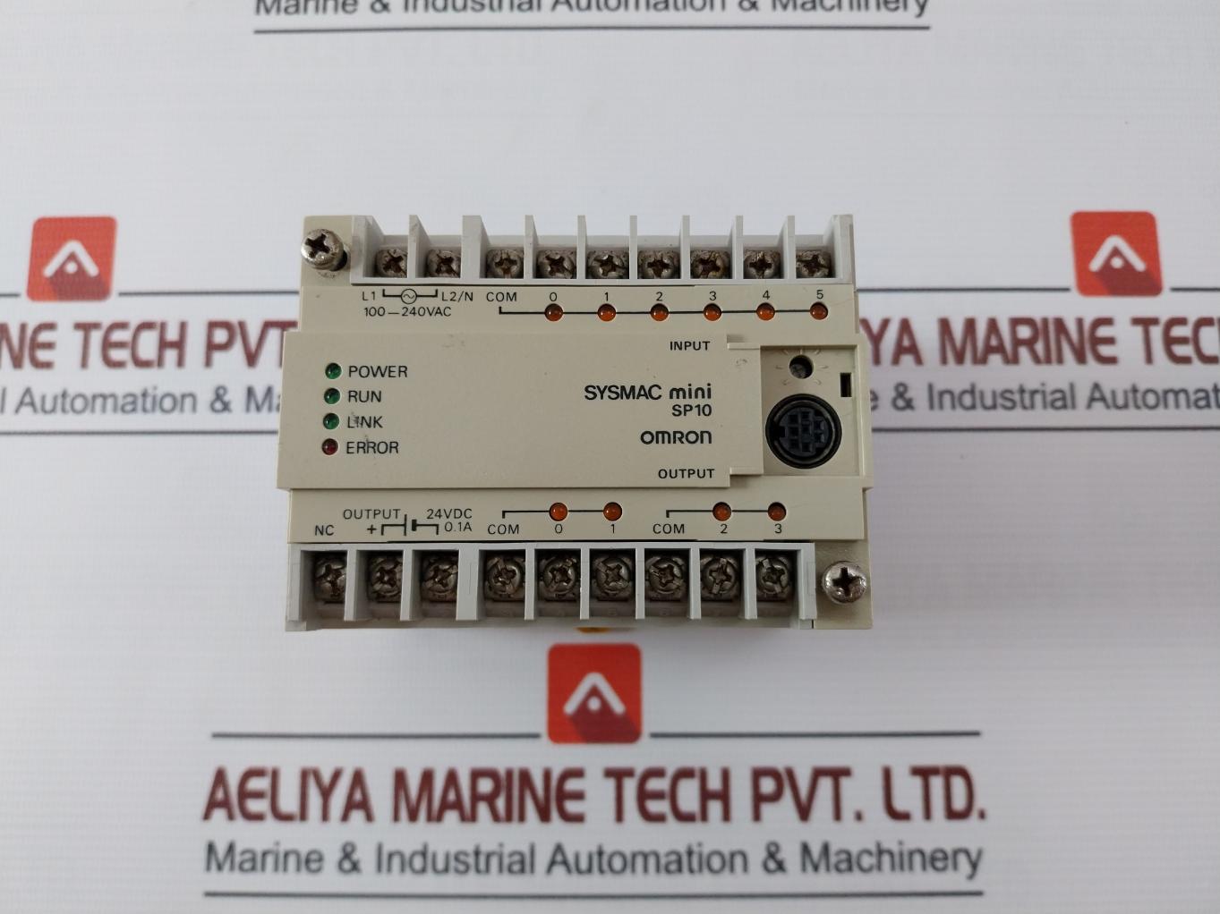 Omron Sp10-dr-a Programmable Controller 100-240Vac 50/60Hz 30Va 24Vdc/250Vac 7Ma