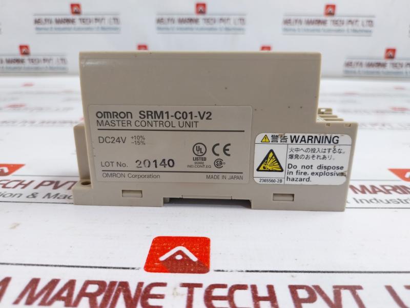 Omron Srm1-c01-v2 Master Control Unit Dc 24V 2365560-2B