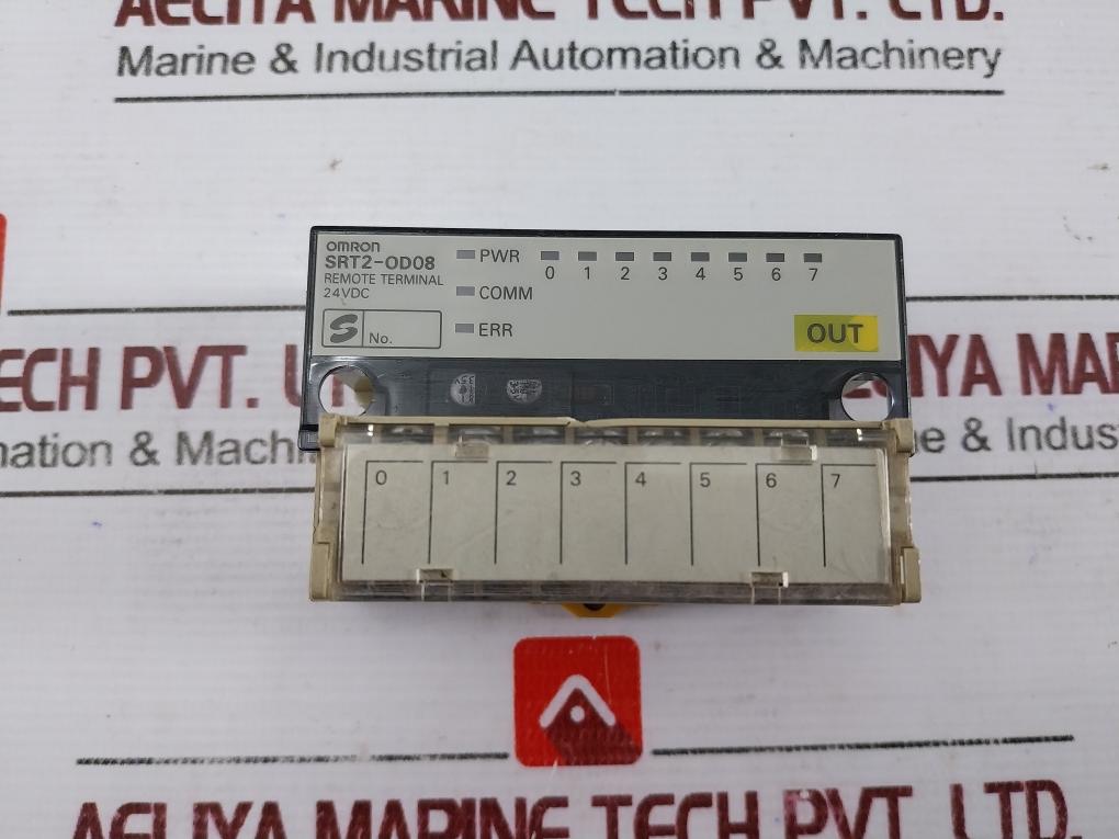 Omron Srt2-0D08 Remote Terminal 24Vdc 0.3A