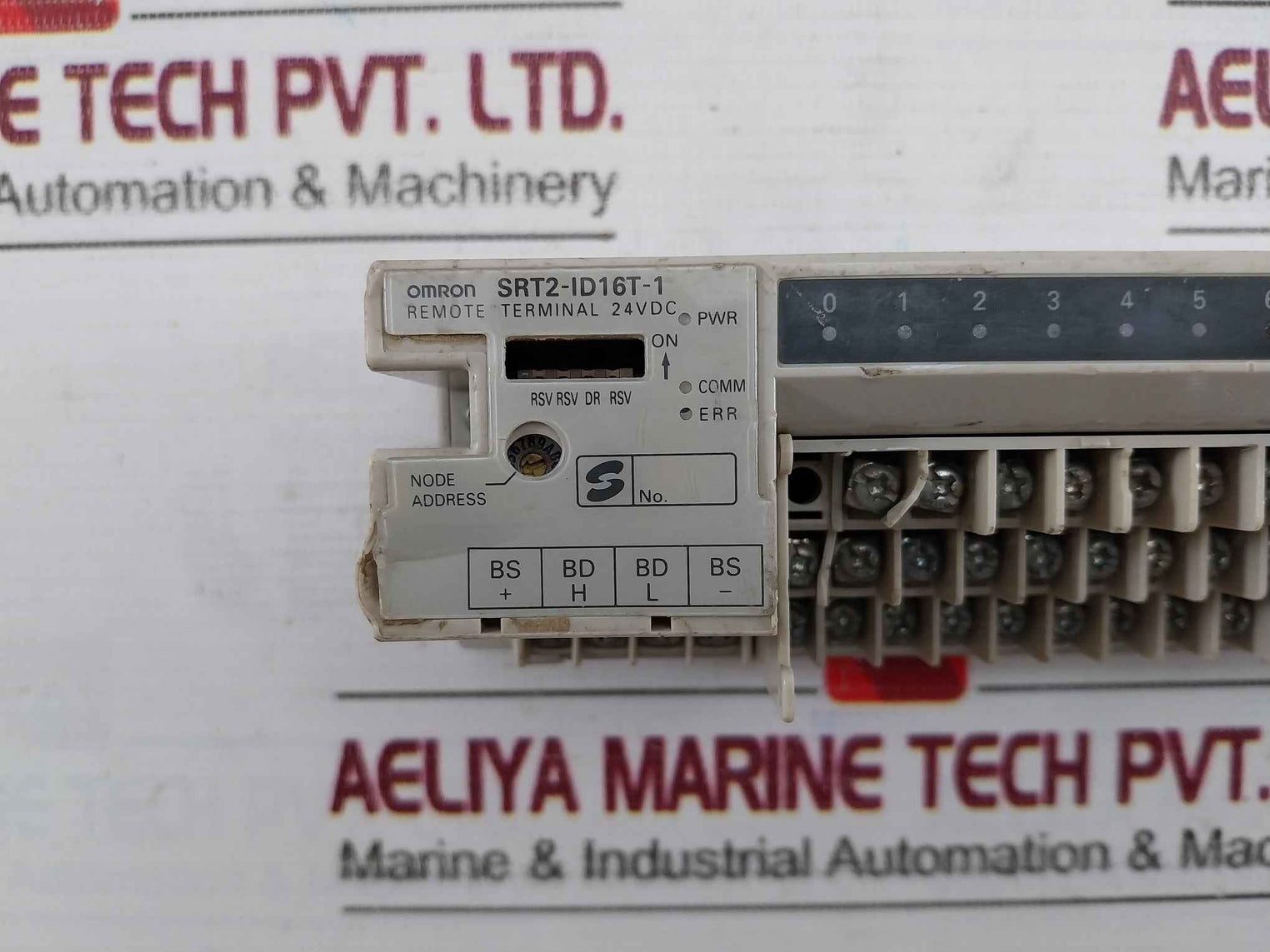 Omron Srt2-id16T-1 Remote Terminal 24V Dc