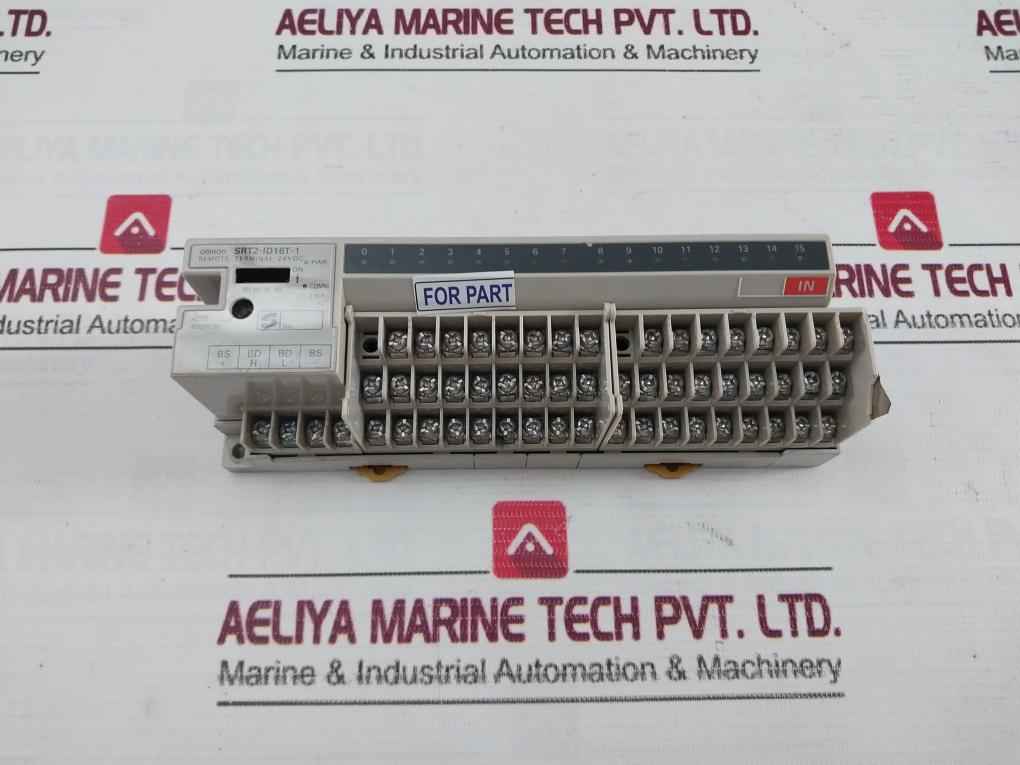 Omron Srt2-id16T-1 Remote Terminal 24V Dc 6Ma/Point (Not Working)