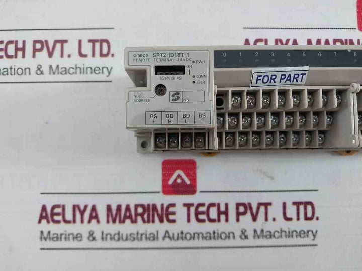 Omron Srt2-id16T-1 Remote Terminal 24V Dc 6Ma/Point (Not Working)