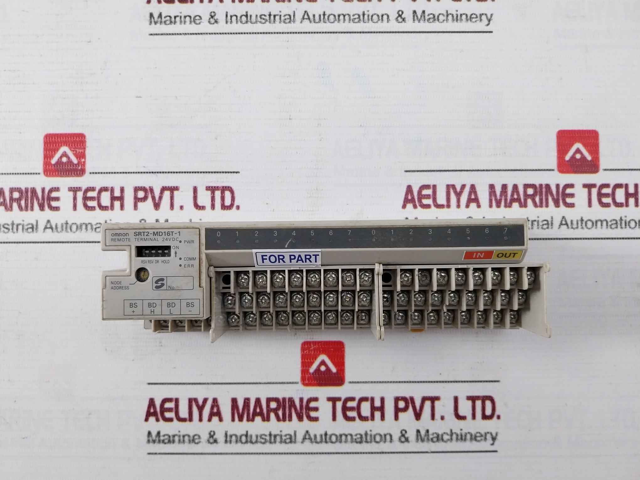 Omron Srt2-md16T-1 Remote Terminal Module 6Ma 24Vdc (Not Working)