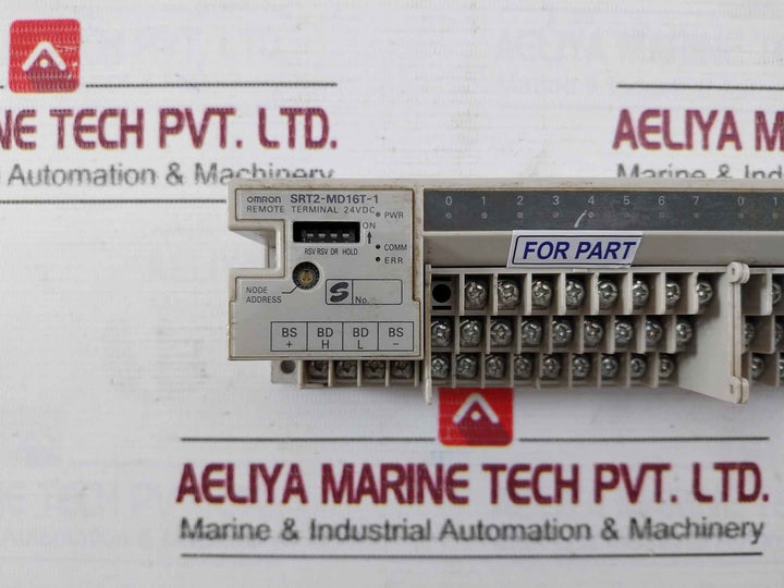 Omron Srt2-md16T-1 Remote Terminal Module 6Ma 24Vdc (Not Working)