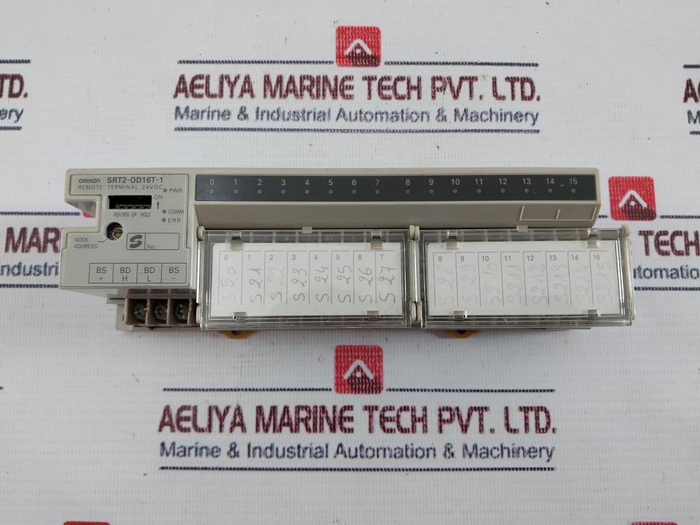 Omron Srt2-od16T-1 Remote Terminal 24V Dc