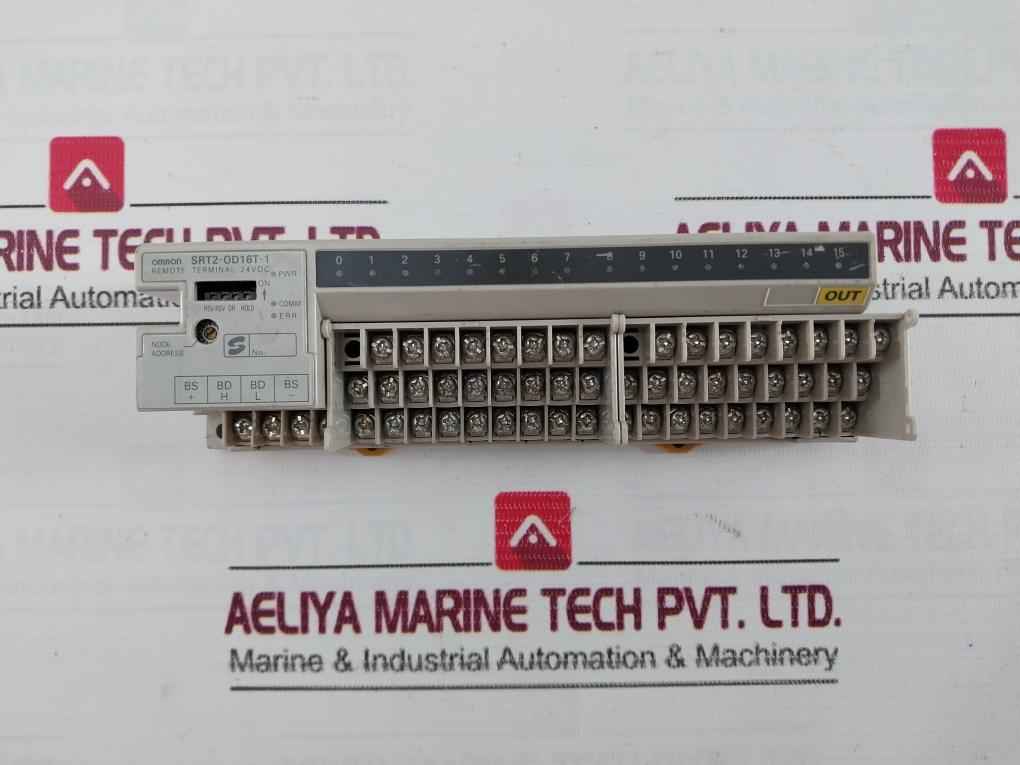 Omron Srt2-od16T-1 Remote Terminal 24Vdc 0.5A/Point