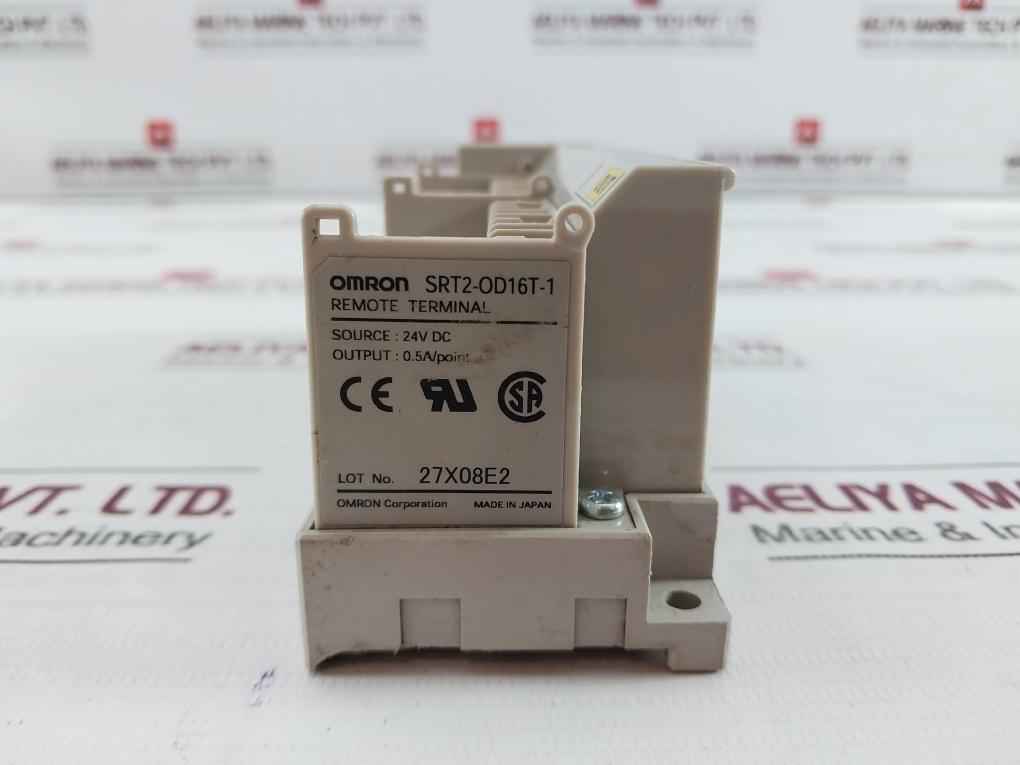 Omron Srt2-od16T-1 Remote Terminal 24Vdc 0.5A/Point