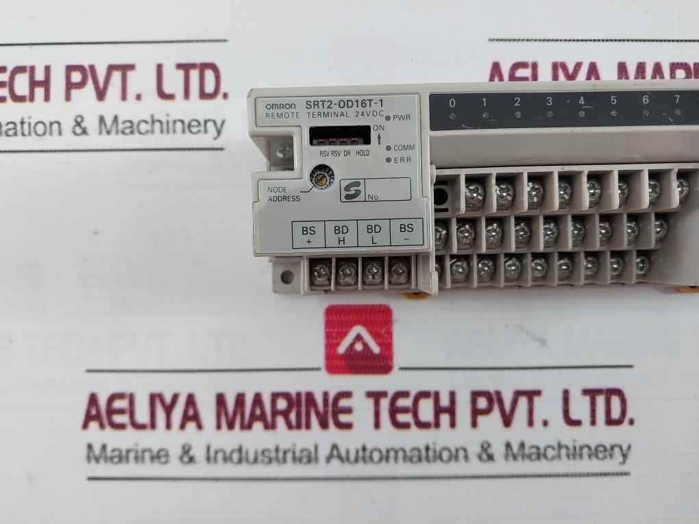 Omron Srt2-od16T-1 Remote Terminal 24Vdc 0.5A/Point