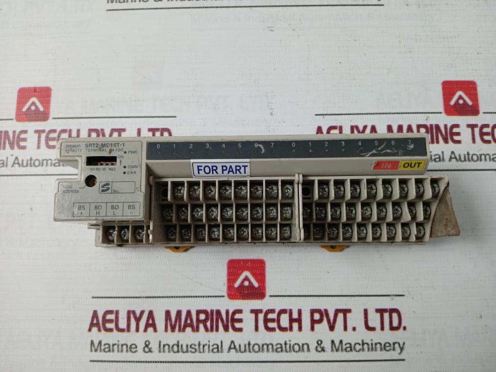 Omron Srt2-od16T-1 Remote Terminal 6Ma/Point (Not Working)