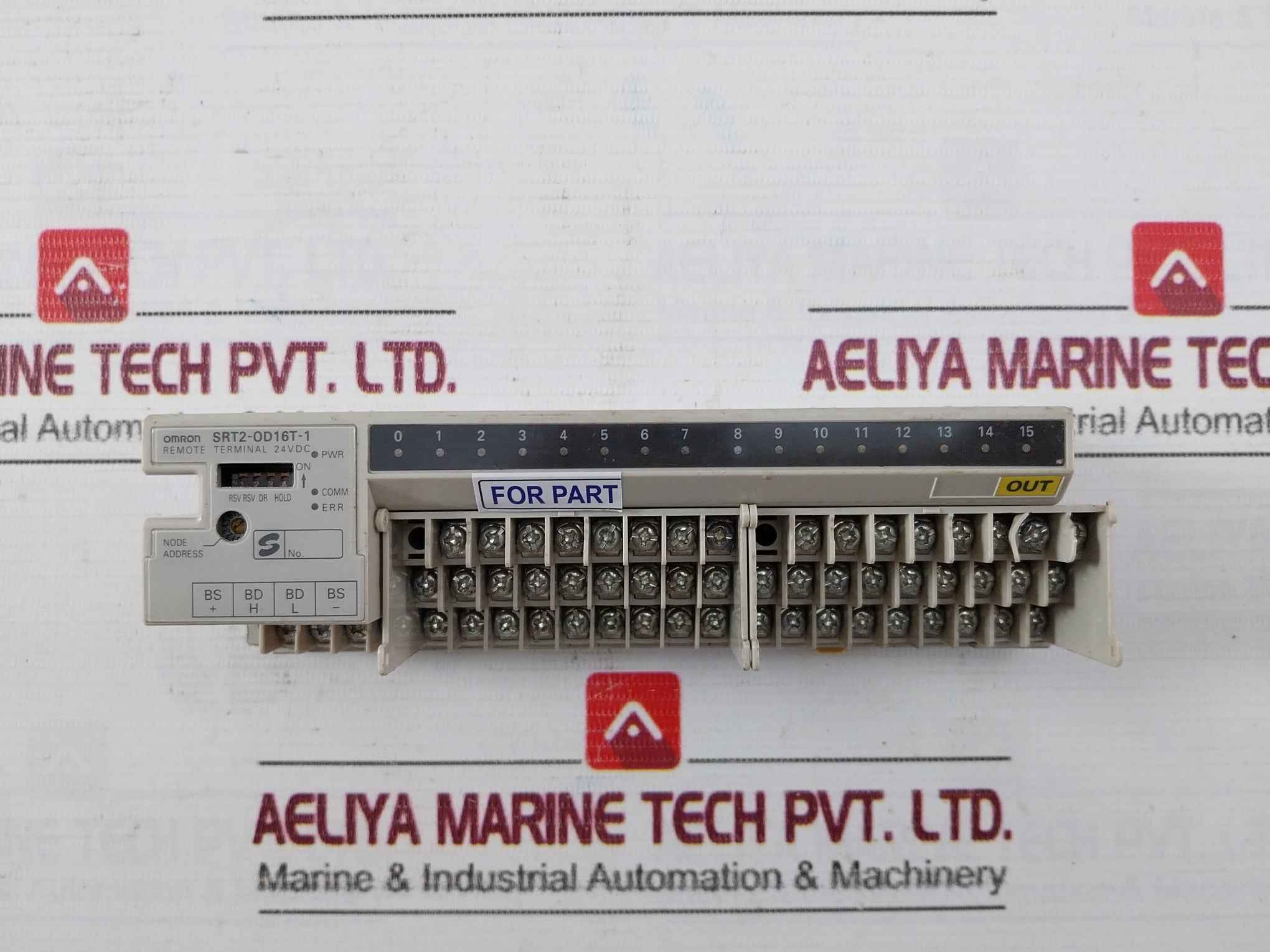 Omron Srt2-od16T-1 Remote Terminal Module 0.5A 24Vdc (Not Working)