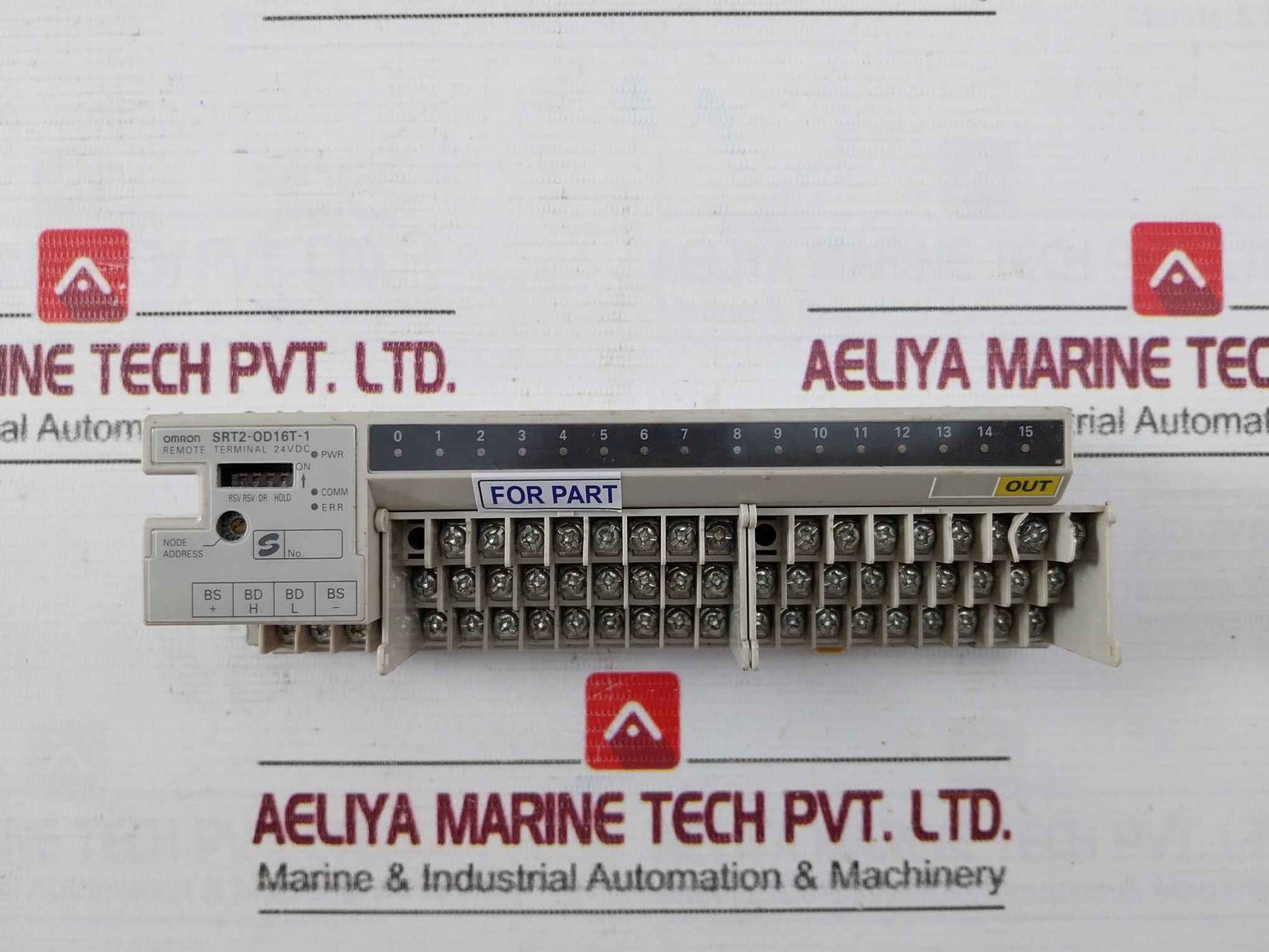 Omron Srt2-od16T-1 Remote Terminal Module 0.5A 24Vdc (Not Working)