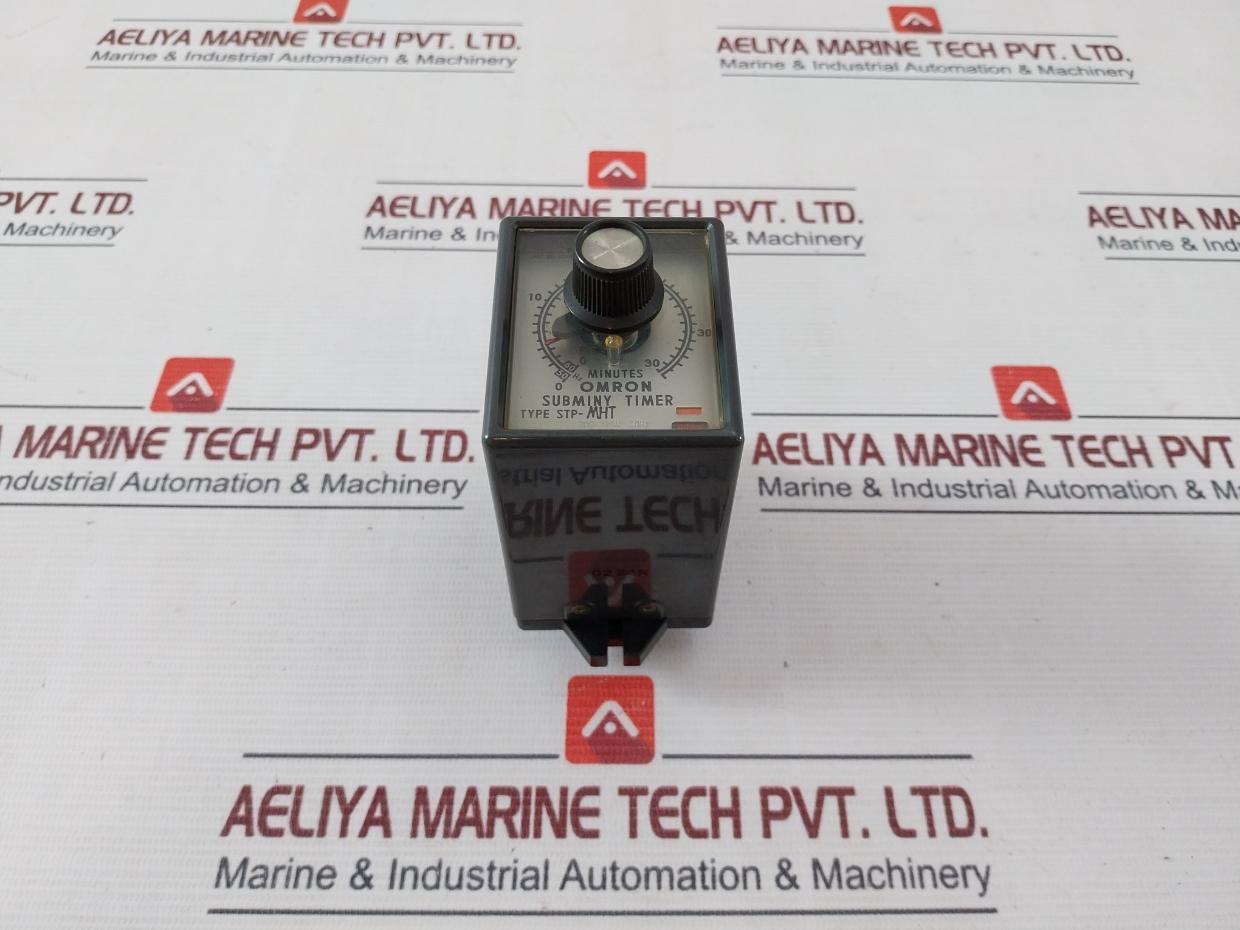 Omron Stp-mht Motor Driven Subminy Timer 0-30/36Min 250Vac 50/60Hz 482G 0.5Sec