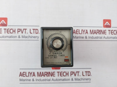 Omron Stp-mht Motor Driven Subminy Timer 0-30/36Min 250Vac 50/60Hz 482G 0.5Sec