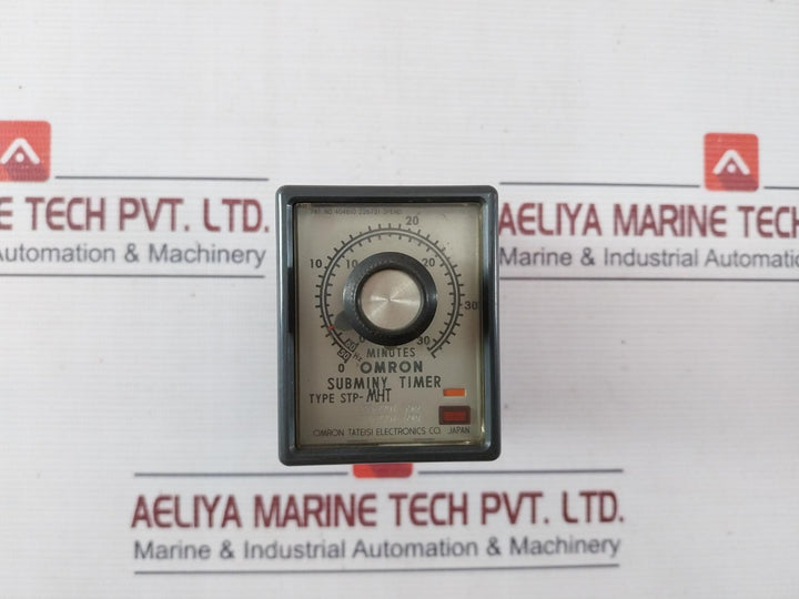 Omron Stp-mht Motor Driven Subminy Timer 0-30/36Min 250Vac 50/60Hz 482G 0.5Sec