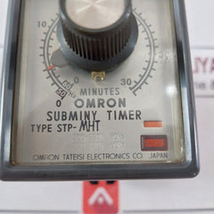 Omron Stp-mht Motor Driven Subminy Timer 0-30/36Min 250Vac 50/60Hz 482G 0.5Sec