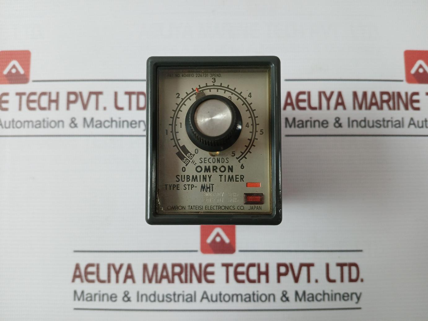 Omron Stp-mht Subminy Timer 200-220V 50Hz 6Va 0.5 Sec 482F 0-6 Sec 50Hz