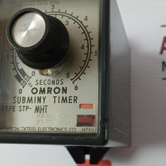 Omron Stp-mht Subminy Timer 200-220V 50Hz 6Va 0.5 Sec 482F 0-6 Sec 50Hz