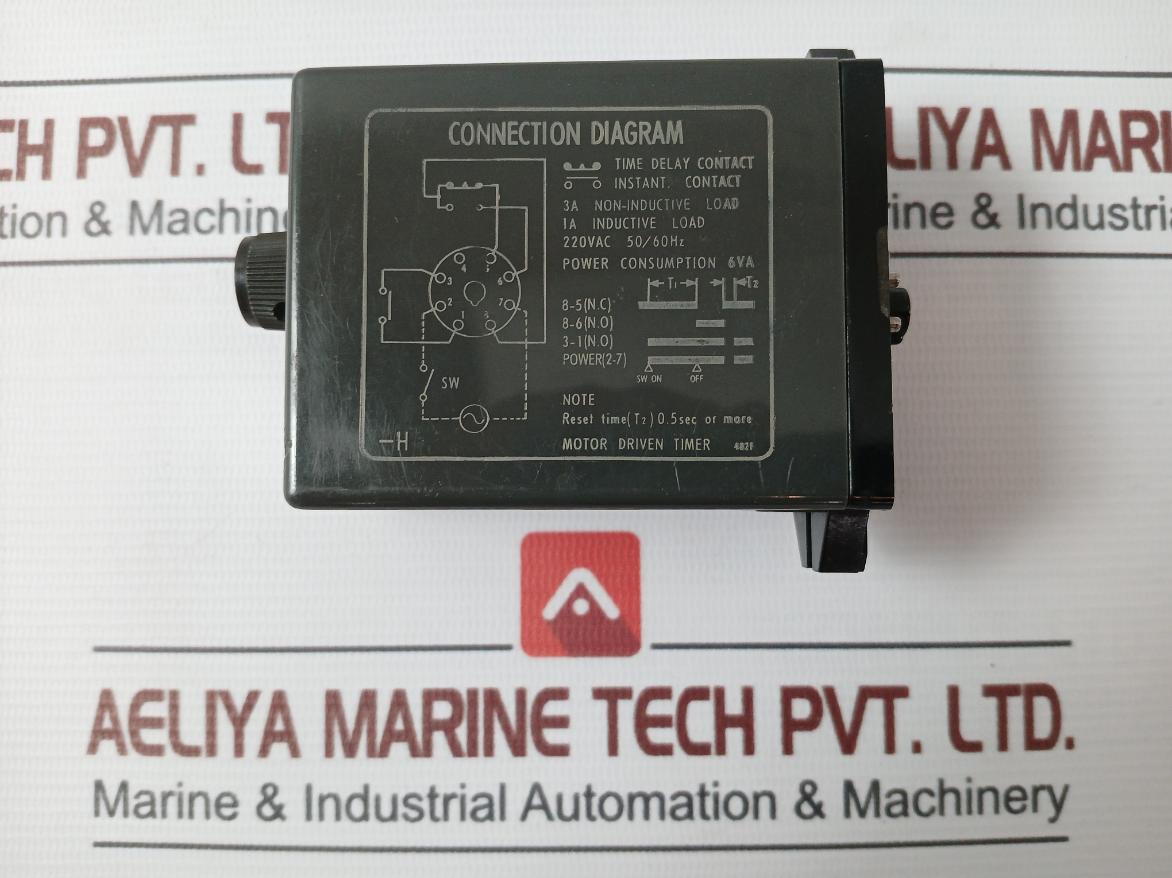 Omron Stp-mht Subminy Timer 200-220V 50Hz 6Va 0.5 Sec 482F 0-6 Sec 50Hz