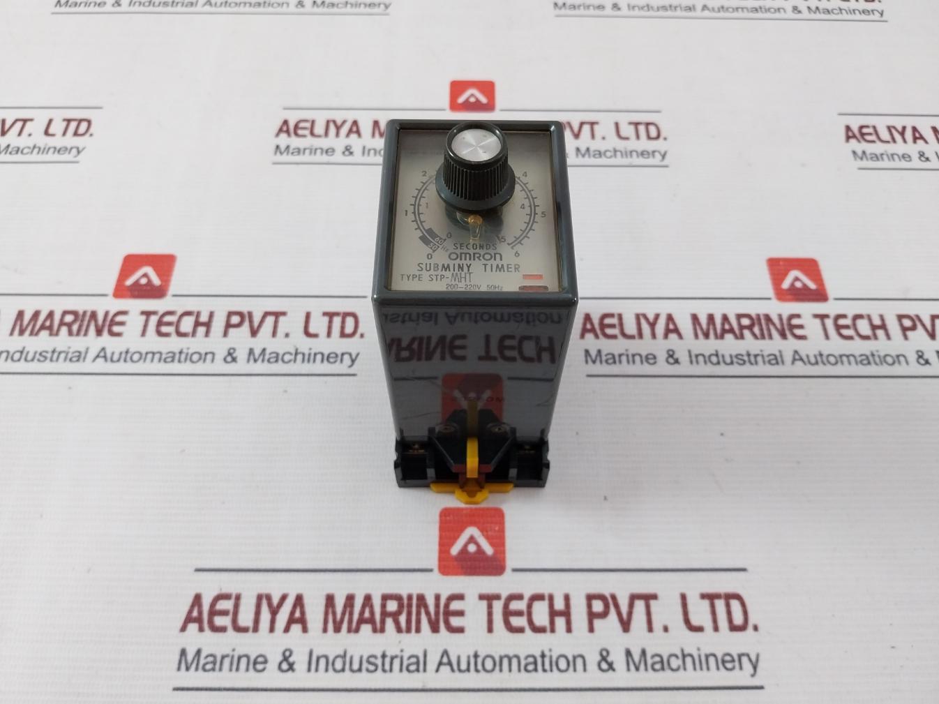 Omron Stp-mht Subminy Timer With Base 0-6Sec 250Vac 50/60Hz 0924Su 8Pfa 482G