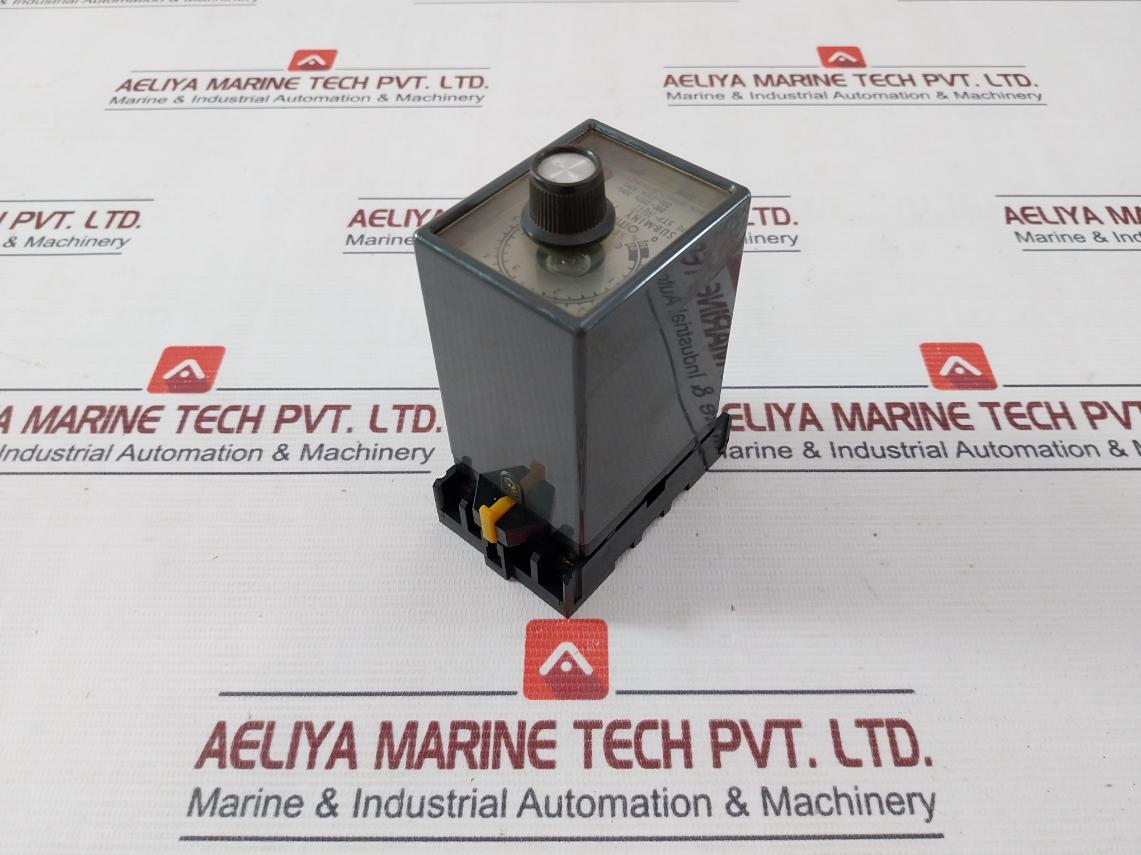 Omron Stp-mht Subminy Timer With Base 0-6Sec 250Vac 50/60Hz 0924Su 8Pfa 482G