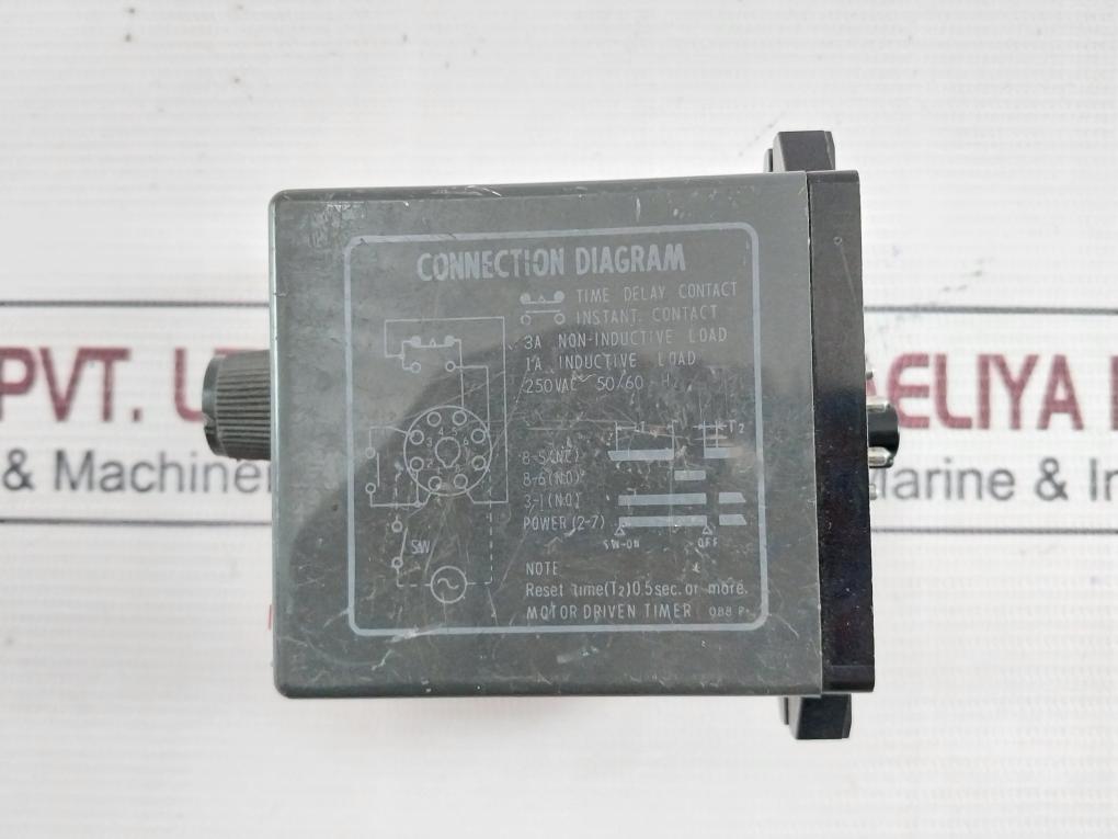 Omron Stp-n Motor Driven Timer 100/110V 60Hz