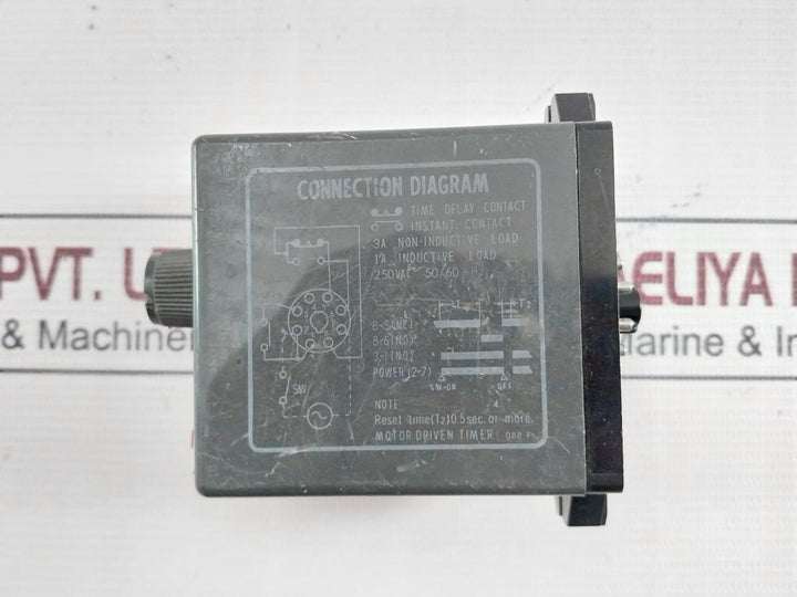 Omron Stp-n Motor Driven Timer 100/110V 60Hz