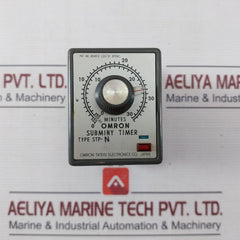 Omron Stp-n Subminy Motor-driven Timer Module 0-36 Minutes 220Vac 50/60Hz 6Va