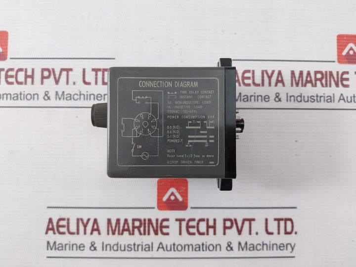 Omron Stp-n Subminy Motor-driven Timer Module 0-36 Minutes 220Vac 50/60Hz 6Va
