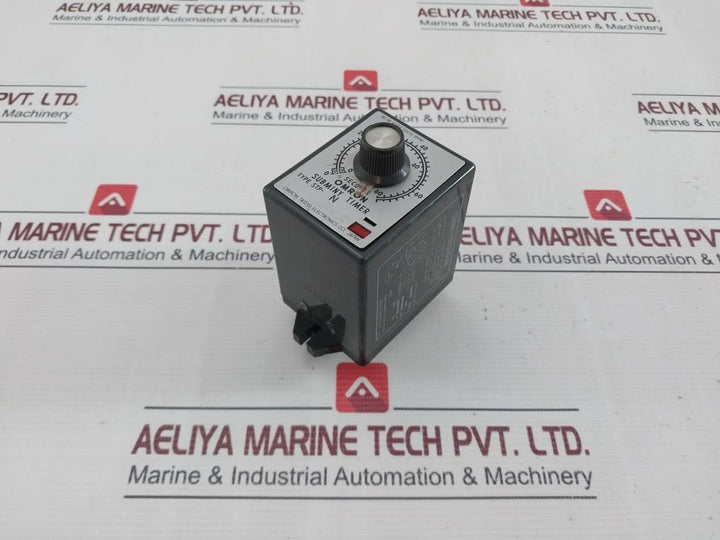 Omron Stp-n Subminy Motor-driven Timer Module 0-66 Seconds 100/110V 50/60Hz