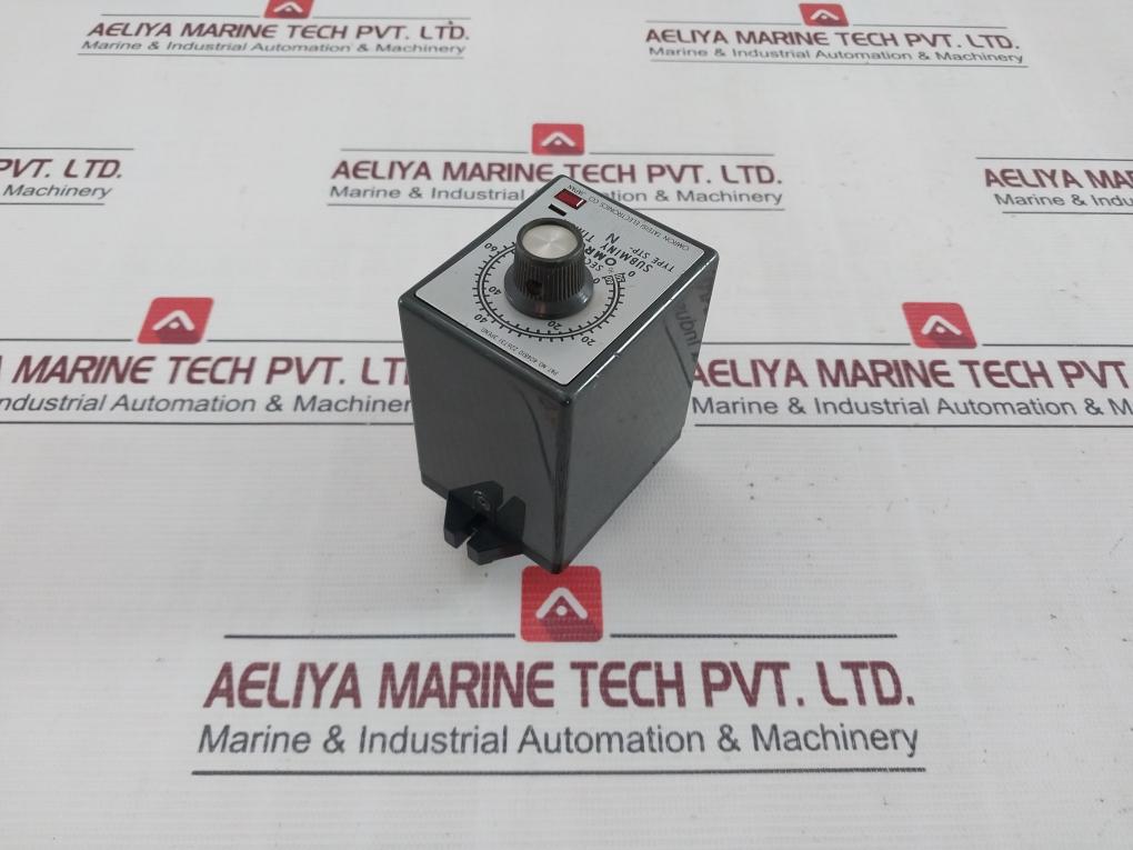 Omron Stp-n Subminy Motor-driven Timer Module 0-66 Seconds 100/110V 50/60Hz