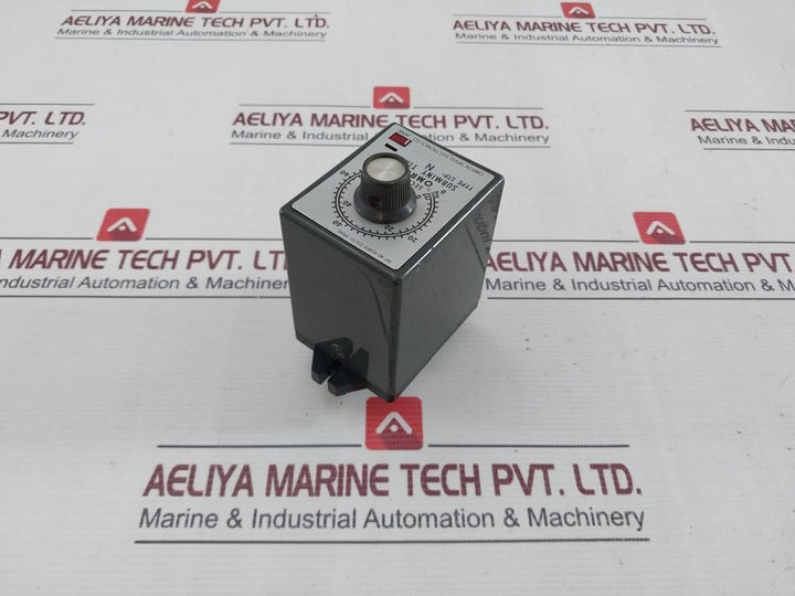 Omron Stp-n Subminy Motor-driven Timer Module 0-66 Seconds 100/110V 50/60Hz