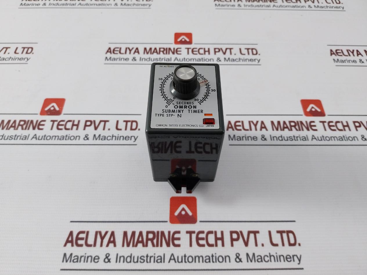Omron Stp-n Subminy Motor-driven Timer Module 220V Ac 50/60Hz 6Va