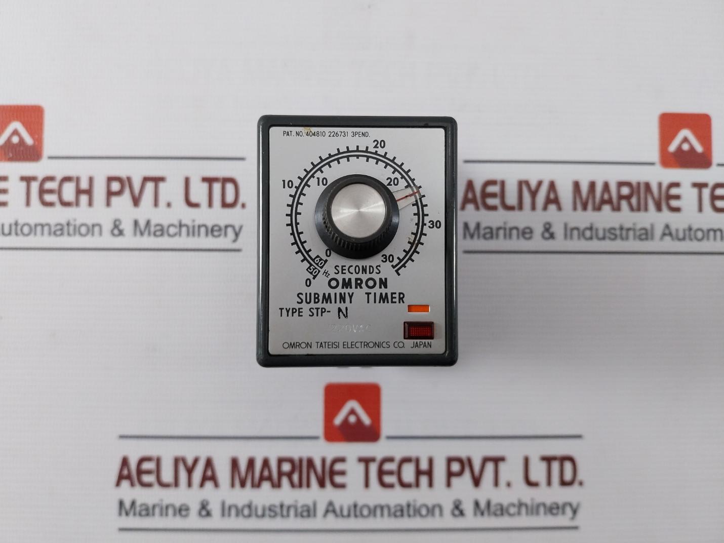 Omron Stp-n Subminy Motor-driven Timer Module 220V Ac 50/60Hz 6Va