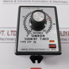 Omron Stp-n Subminy Motor-driven Timer Module 220V Ac 50/60Hz 6Va