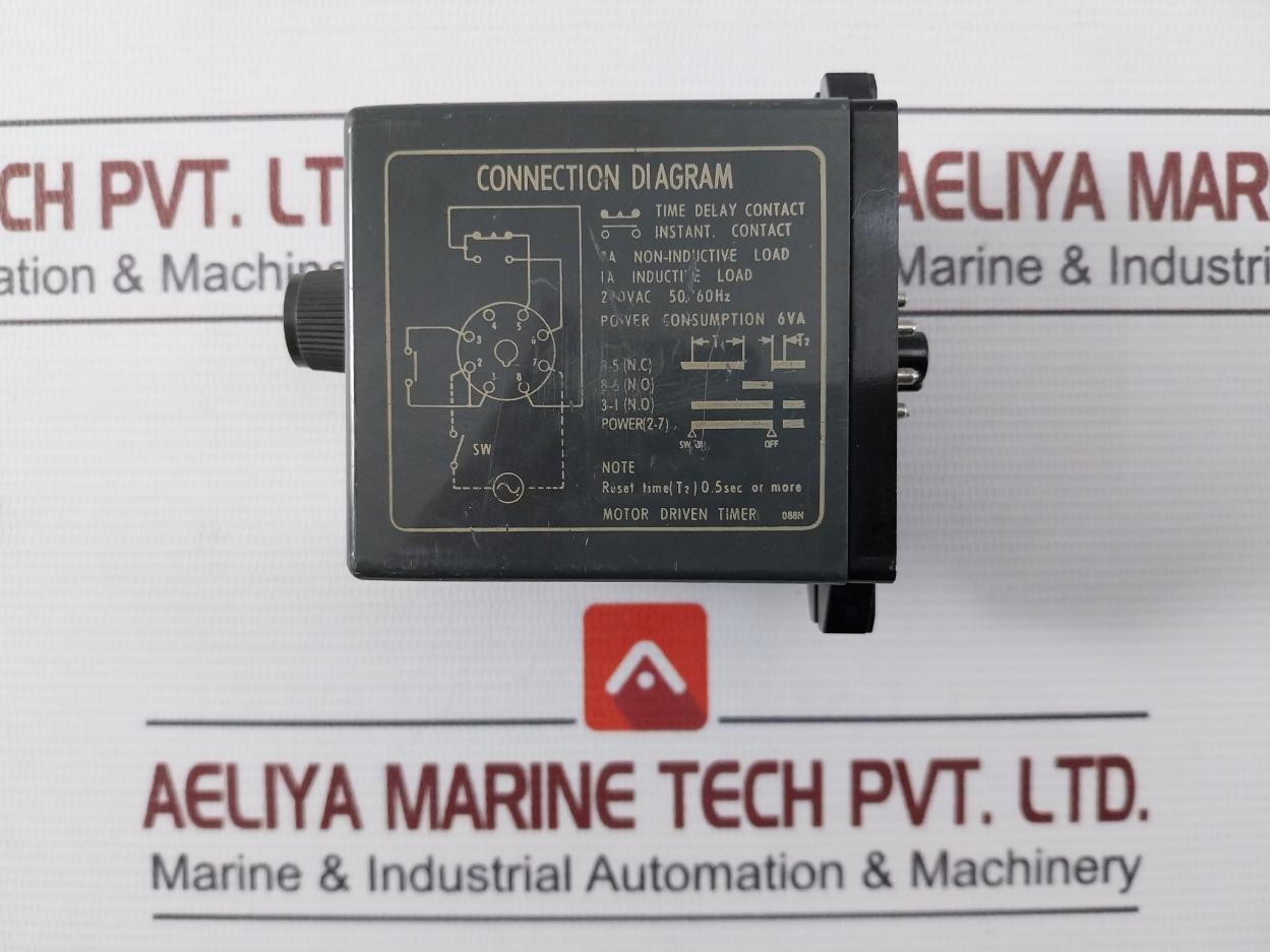 Omron Stp-n Subminy Motor-driven Timer Module 220V Ac 50/60Hz 6Va