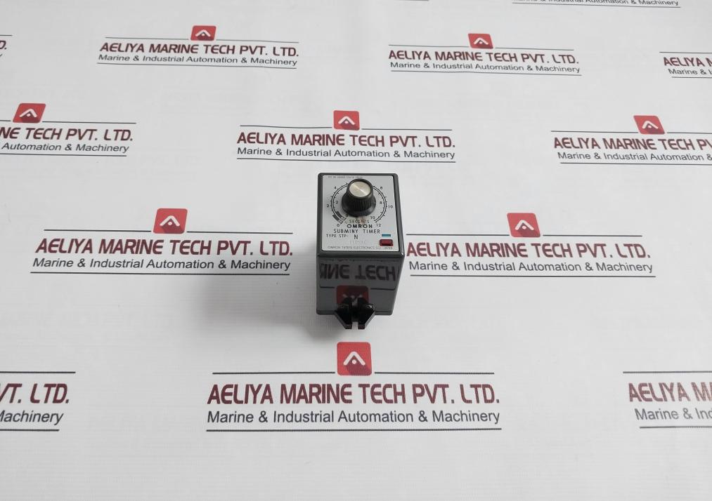 Omron Stp-n Subminy Timer 0-10 Seconds 60Hz 0-12Seconds 50Hz 220Vac 6Va