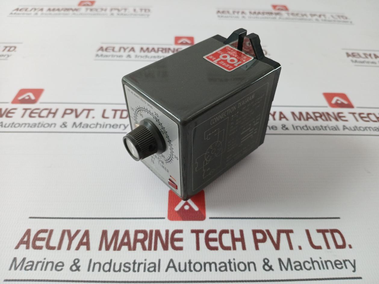 Omron Stp-n Subminy Timer 0-30 Sec 220Vac 50/60 Hz 6Va 0.5 Sec