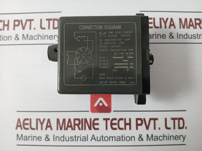 Omron Stp-n Subminy Timer 0-30 Sec 220Vac 50/60 Hz 6Va 0.5 Sec