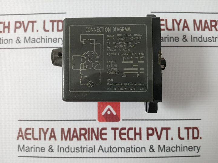 Omron Stp-n Subminy Timer 0-30 Sec 220Vac 50/60 Hz 6Va 0.5 Sec