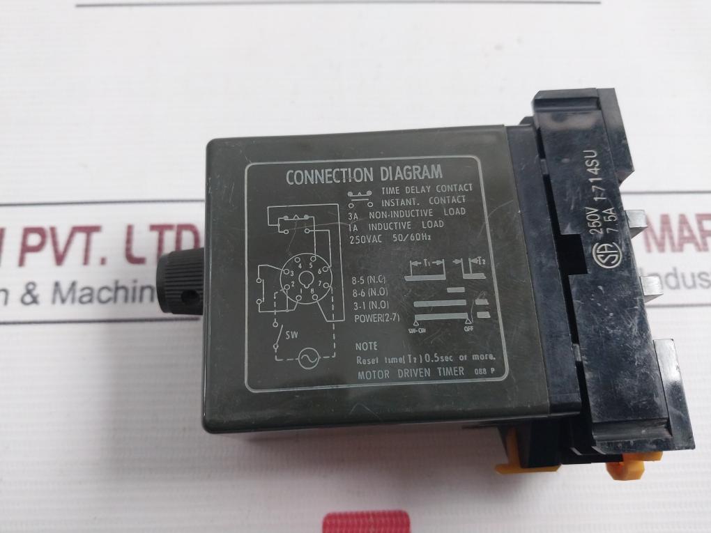 Omron Stp-n Subminy Timer 0-30 Sec 250Vac 50/60Hz