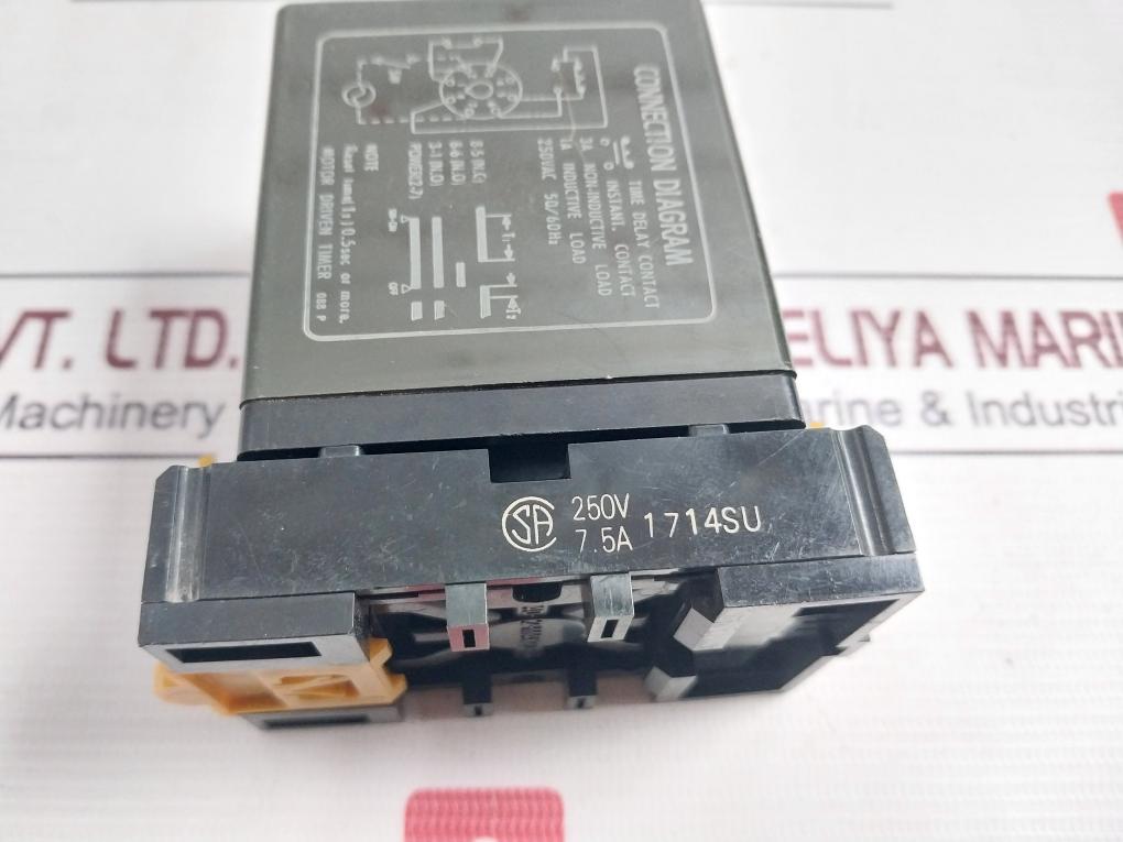 Omron Stp-n Subminy Timer 0-30 Sec 250Vac 50/60Hz