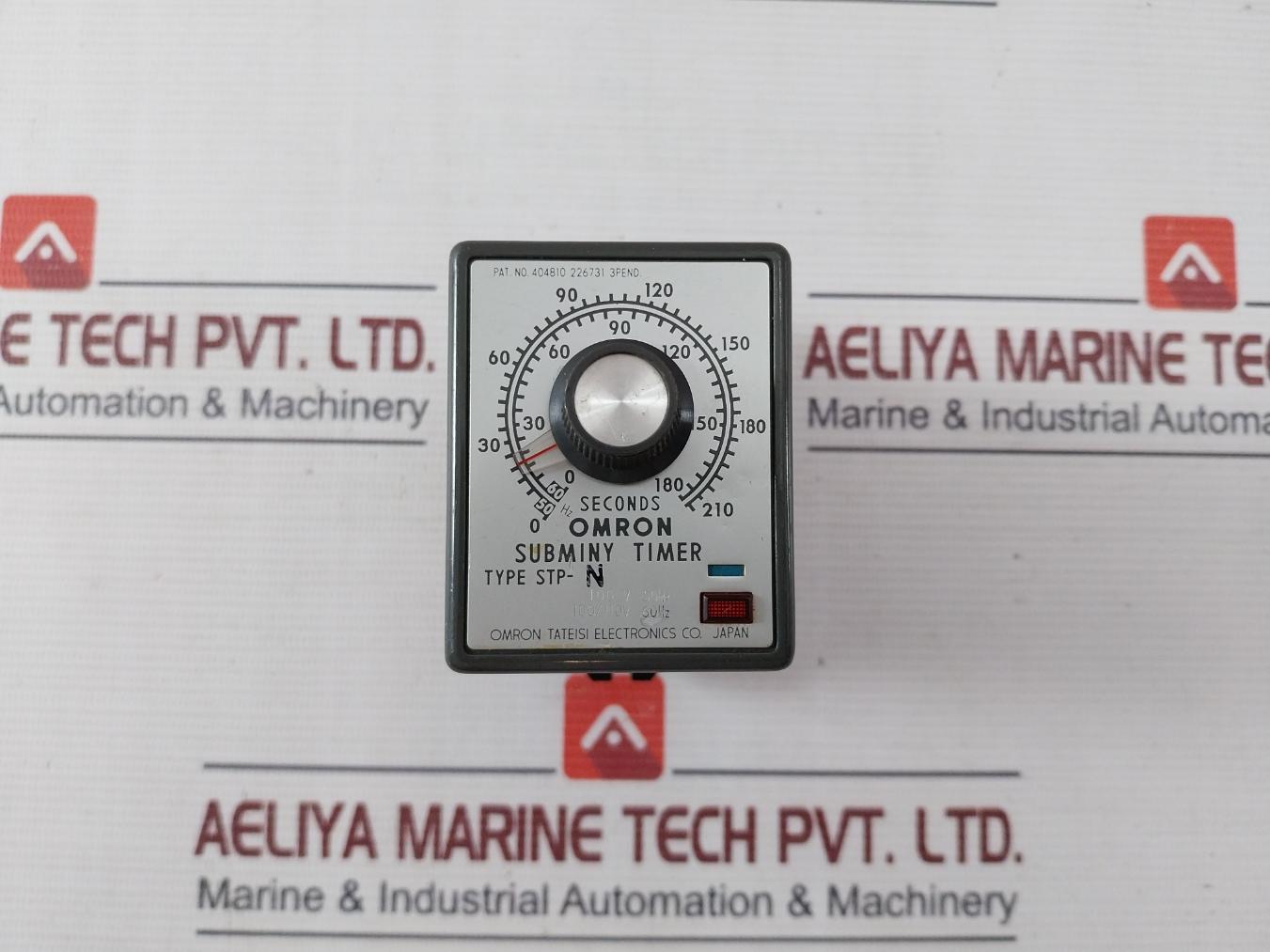 Omron Stp-n Subminy Timer 0.5Sec 0-210Sec 220Vac 50/60Hz