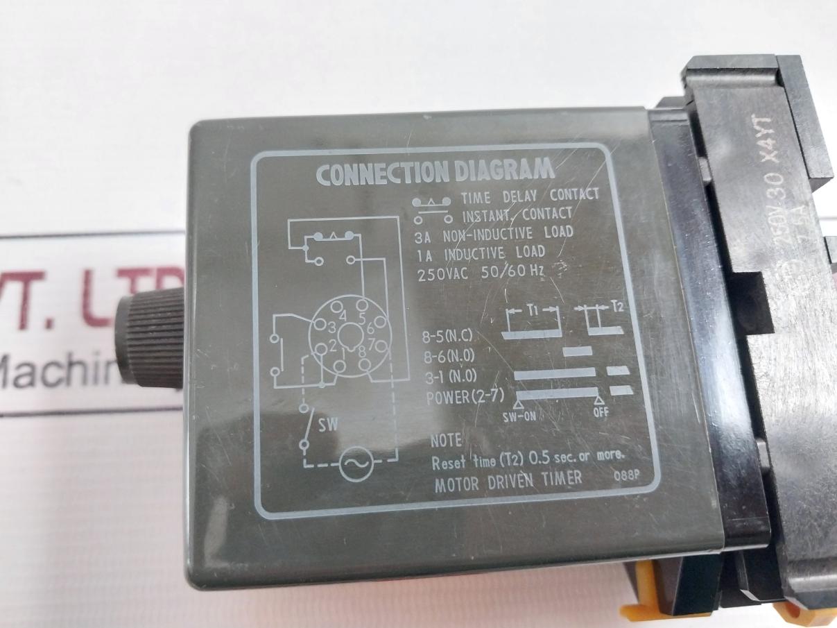 Omron Stp-n Subminy Timer 0 To 10 Sec 200/220V 60Hz 8Pfa