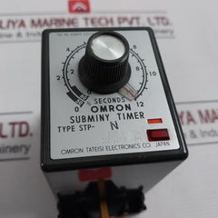 Omron Stp-n Subminy Timer 0 To 10 Sec 200/220V 60Hz 8Pfa